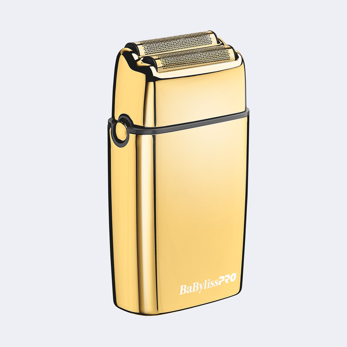 Babyliss Shaver PRO Cordless Gold Metal Double Foil Shaver