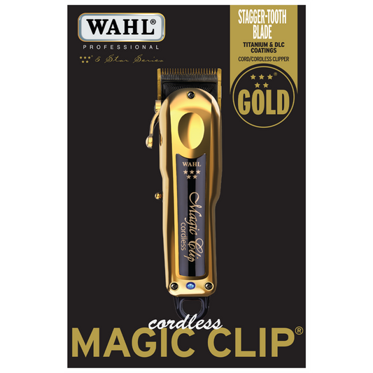 Clip mágico inalámbrico dorado de 5 estrellas de WAHL 08148-700